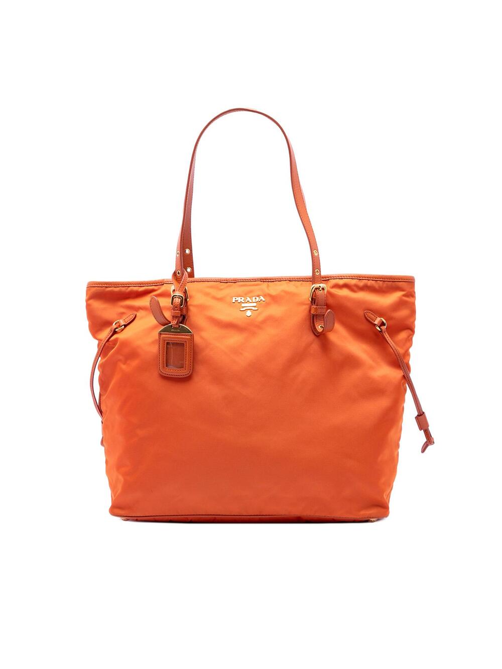 Prada Saffiano Trimmed Tessuto Tote #282710P57B